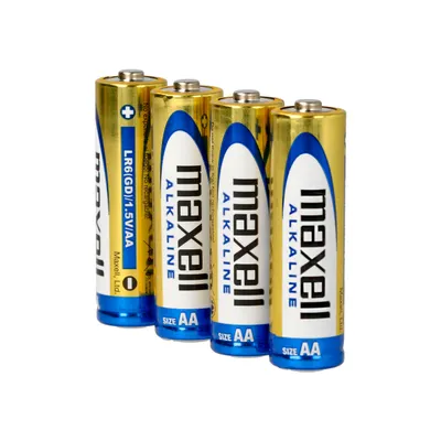 Zdjęcie produktu dla Bateria alkaliczna MAXELL LR-6 /4 szt. w opakowaniu/folia termokurczliwa 1,5V