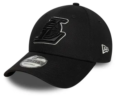 Produktbild von Los Angeles Lakers Kappe, Umriss-Pin, New Era, 9FORTY, Tarnmuster, schwarz