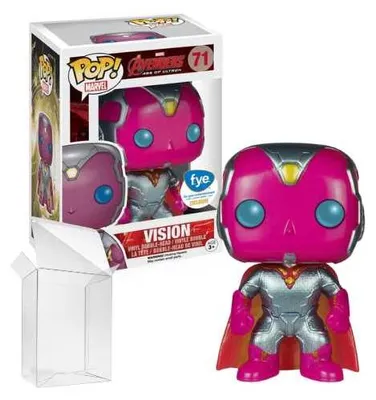 Produktbild von Funko Pop! Marvel: Vision (Metallic) #71 FYE Exclusive