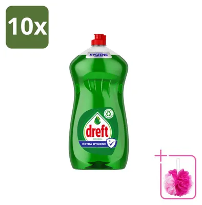 Produktbild von 10 x Dreft Original Extra Hygiëne Spülmittel - 1,2 l - Sparpackung - 10 Stücke