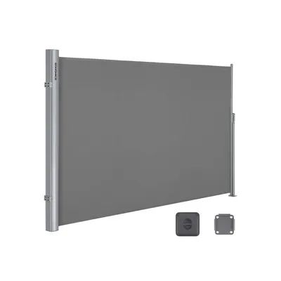 Produktbild von Famanu Seitenmarkise - UV-Schutz, einfache Installation - 160 cm x 400 cm