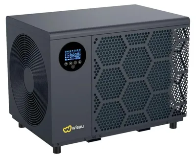 Produktbild von W'eau Hybrid Wärmepumpe Whirlpool 7,3 kW Full Inverter WLAN Grau