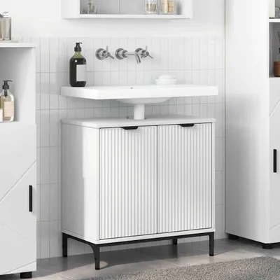 Image de Best Möbel Armoire de toilette avec porte Blanc 60,5 x 33,5 x 61 cm - Armoires de toilette CL5468978 1parcel