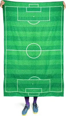 Produktbild von Football Field Badetuch - Ein Geschenk für den Fußballspieler