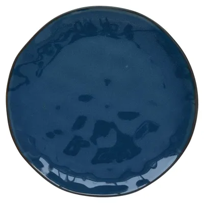 Produktbild von Speiseteller, Essteller INTERIORS blue blau D. 26cm aus Porzellan Easy Life WA