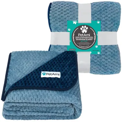 Produktbild von PetAmi Wasserdichte Hundedecke, auslaufsichere XL-Haustierdecke für große Hunde, Möbel Sofa Couch Abdeckung Schutz, Fleece Katzenüberwurf Bett Kiste Z