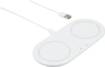 Produktbild von TRONIC Ladepad Handyladegerät Limited Edition Qi Dual Kabellos 20 W weiß