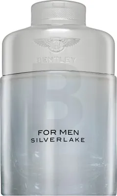 A product shot of a bottle of Bentley Silverlake Eau de Parfum for Men.