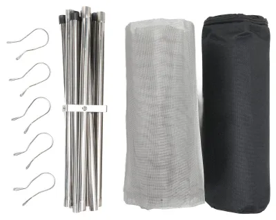 Image de Grille de barbecue pliable en acier inoxydable pour une utilisation en extérieur