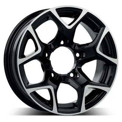 Produktbild von Alufelge Gmp Sj15 5.5X15 5X139,7 Et 5 Black Diamond