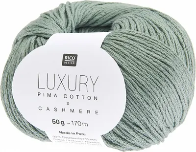 Produktbild von Rico - Luxury Pima Baumwolle x Cashmere 0004 taubenblau