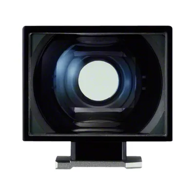 Immagine prodotto di Sony FDA-V1K, mirino inverso di tipo Galileo, mirino ottico, colore nero, rapporto di ingrandimento 6/6, fattore di riduzione 0,58x, diametro 31,5 mm