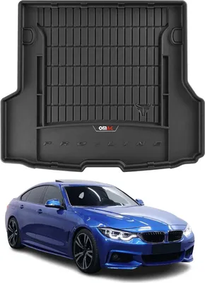 Zdjęcie produktu dla Gumowa wykładzina bagażnika OMAC do BMW serii 4 F36 Gran Coupe 2014-2021 TPE czarna