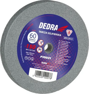 Produktbild von Schleifscheibe 125x16x12,7 GR60 - DED F10010