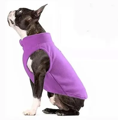 Produktbild von Hundefleece-Pullover - Herbst-Winter-Luftgewicht - Mittelgroß - Paarfarben - Fleece-Strick - Hundesweater