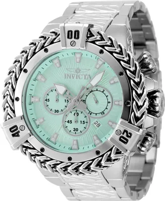 Produktbild von Invicta Bolt 48154 Herrenuhr - Quarzwerk - Edelstahl mit blauem Zifferblatt - 54 mm
