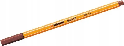 Zdjęcie produktu dla STABILO point 88, Brązowy, Drobny, Brązowy, Pomarańczowy, Sześciokątny, Metal, 0,4 mm
