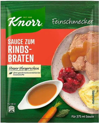 Produktbild von Knorr Feinschmecker Rindsbraten Sauce 47g