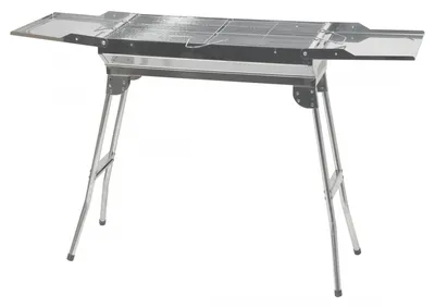 Obrázek produktu pro CATTARA gril na dřevěné uhlí skládací IGRANE, rošt 57*30cm, výška 71cm, konstrukce NEREZ, 13002