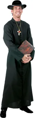 Produktbild von Pfarrer Priester Hochwürden Pastor Karneval Fasching Kostüm 52-54