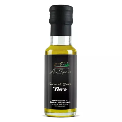 Image de La Spora Tartufi – Huile d'olive extra vierge à la truffe noire 100 ml