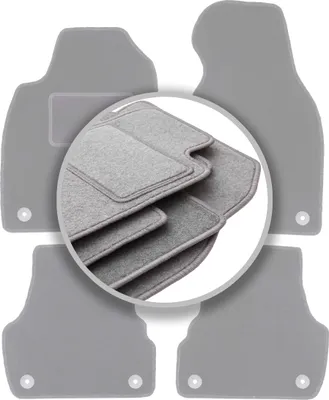 Image de Tapis de sol gris pour : Audi A6 C5 Avant, break, berline, Quattro, Allroad (1997-2005)