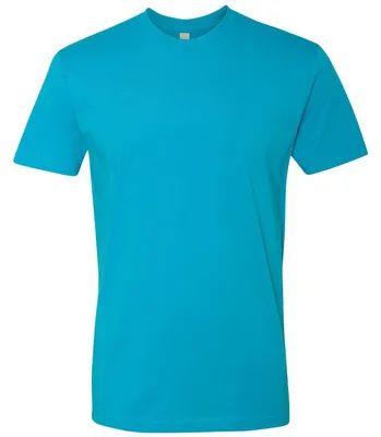 Productafbeelding van Next Level Apparel - T-shirt voor heren/dames, uni, ronde hals, model LT4314 (maat M) (turquoise)