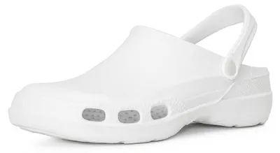 Produktbild von Ladeheid Damen und Herren federleichte Eva Clogs LA-885 (Weiß, 37 EU)