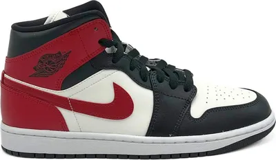 Produktbild von Nike Jordan 1 Mid "Gym Red Off Noir" Rot, Größe: 44,5