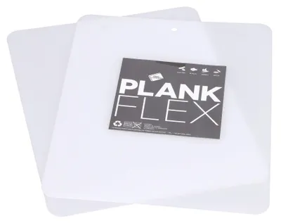 Obrázok produktu pre Sada dosiek na krájanie Inno Cuisinno – flexibilné kuchynské príslušenstvo, biele, 2 ks