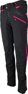 Produktbild von HAVEN Lange Fahrradhose ohne Träger  - TRINITY - Schwarz/Rosa XL