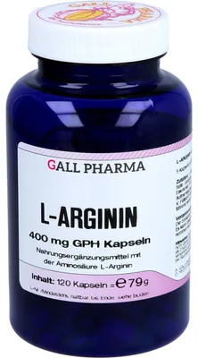 Zdjęcie produktu dla GALL PHARMA L-Arginina 400 mg GPH Kapsułki, 120 kapsułek