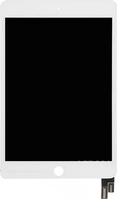 Produktbild von LCD Display + Touchscreen kompatibel mit Apple iPad mini 4, weiss (A1538/A1550)