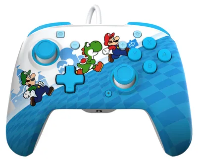 Zdjęcie produktu dla PDP Rematch: Mario Escape, Gamepad, Nintendo Switch, Nintendo Switch Lite, Nintendo Switch OLED, D-pad, Przycisk Home, Analogowa/Cyfrowa, Przewodowa, USB