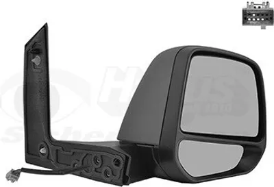 Produktbild von VAN WEZEL 1927808 Außenspiegel Seitenspiegel Rechts für FORD Tourneo Connect / Grand Tourneo Connect V408 Kombi Konvex Beheizt Grundiert