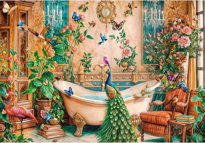 Produktbild von Castorland - Puzzle The Bath Fantasy - 1000 dielov