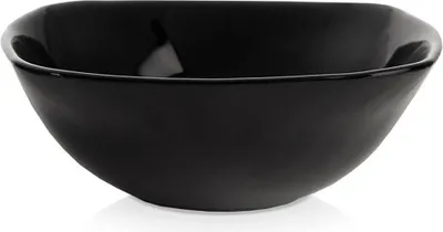 Image de Bol en verre noir LUNA 11,5 cm, 190 ml