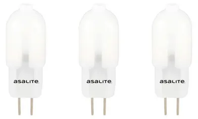 Productafbeelding van Asalite LED Insteeklamp G4 Mat - 1.5W 110lm 3000K - Warmwit - Vervangt 13W - 12V - 3 stuks