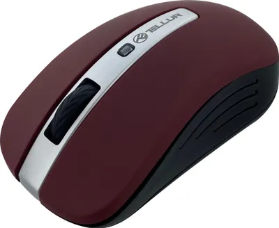 Obrázek produktu pro Tellur TLL491091, Pro praváky i leváky, RF bezdrátový, 1600 DPI, Červená