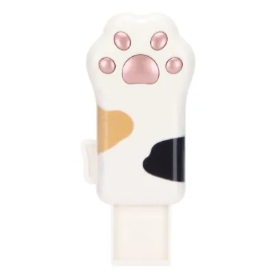 Produktbild von Pamięć USB 2.0, przenośna, różowe złoto, kształt kociego pazura, dysk flash do przechowywania informacji, transferu danych, PC, telefon