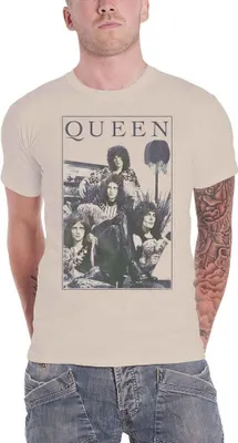 Image de Queen - T-shirt pour hommes/femmes unie RO1802 (S) (sable)