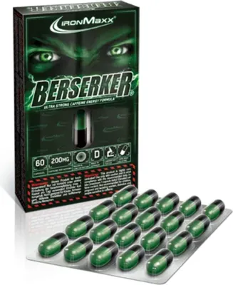 Produktbild von IronMaxx Berserker - 60 Kapseln