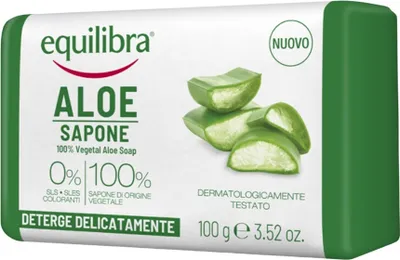 Zdjęcie produktu dla Equilibra Aloesowe mydło, 100 g