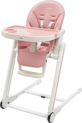 Obrázek produktu pro Jídelní židlička Muka NEW BABY dusty pink