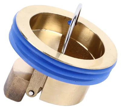 Produktbild von WC-Bodenablauf, desodorierender Kern, Rückflussverhinderer für Dusche, schnelle Entwässerung, Messing