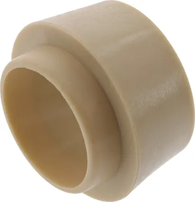 Produktbild von Distanzstück mit Anschlag (Kunststoff, beige) f. Gasdrehgriff rechts - KR51, Vogelserie, passend für MZ