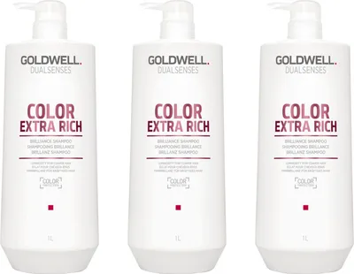 Produktbild von Dualsenses Color Extra Rich Brilliance Shampoo 3x1000 ml