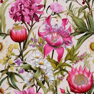 Obrázok produktu pre OUTDOOR DEKOSTOFFE OXFORD - Motiv Blumen I DX5187