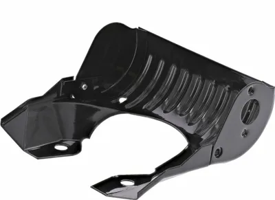 Produktbild von Simson Bodenblech f. Armaturenblock - schwarz puverbeschichtet - SR50, SR80