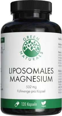 Image de Green Naturals citrate de magnésium liposomal veg.capsules 120 pcs